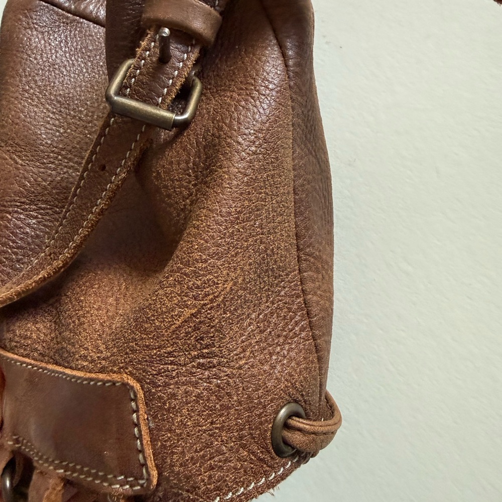 Vintage Roots Leather Mini Backpack - Picture 9 of 9